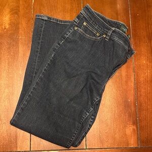 Lauren Ralph Lauren Straight/Slight Flare Leg Jeans, Women’s size 16